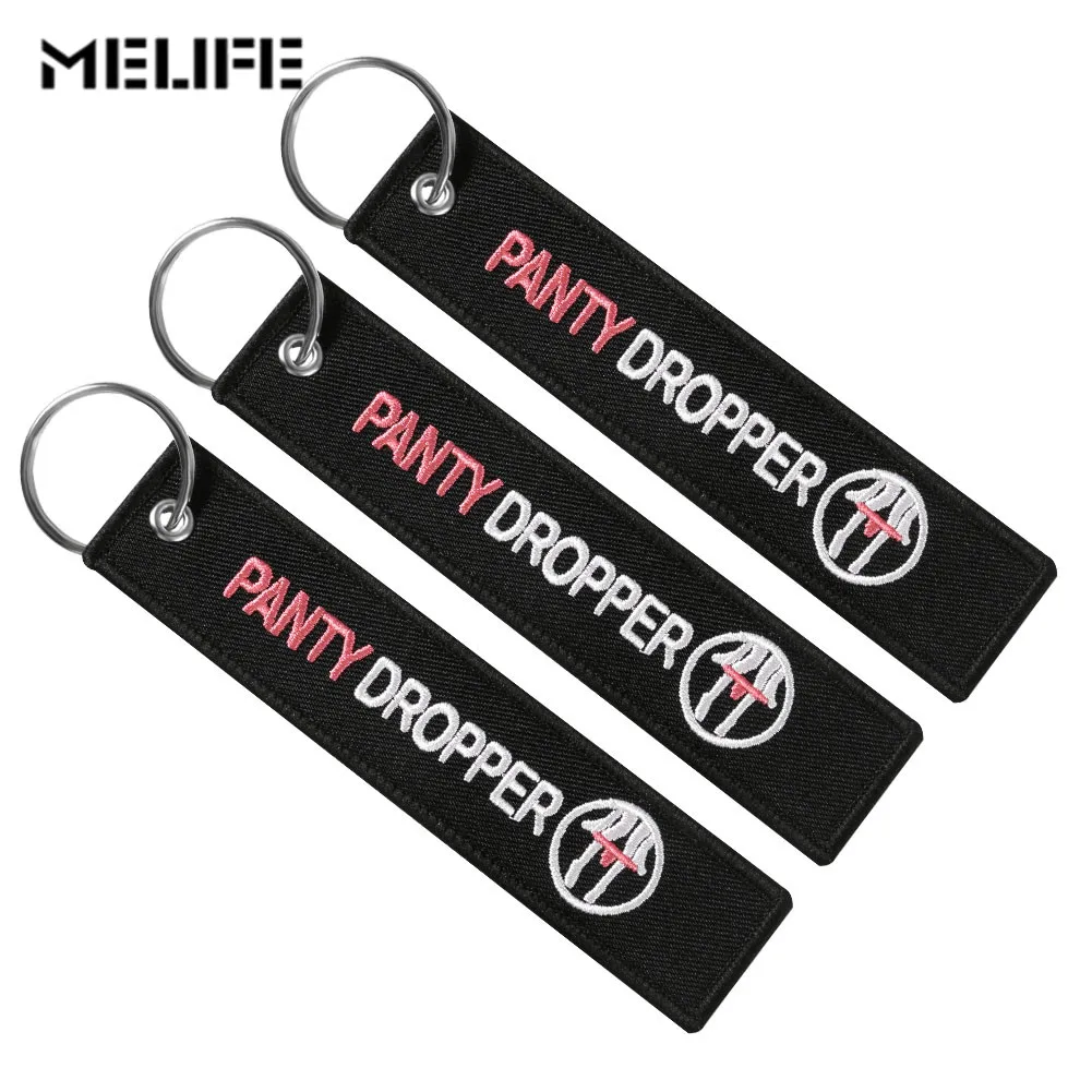 

MELIFE Climbing Remove Before Flight Key Chain Safety Tag Embroidery Pilot KeyChains for Aviation Gifts Sport Tag Label 3 PCS