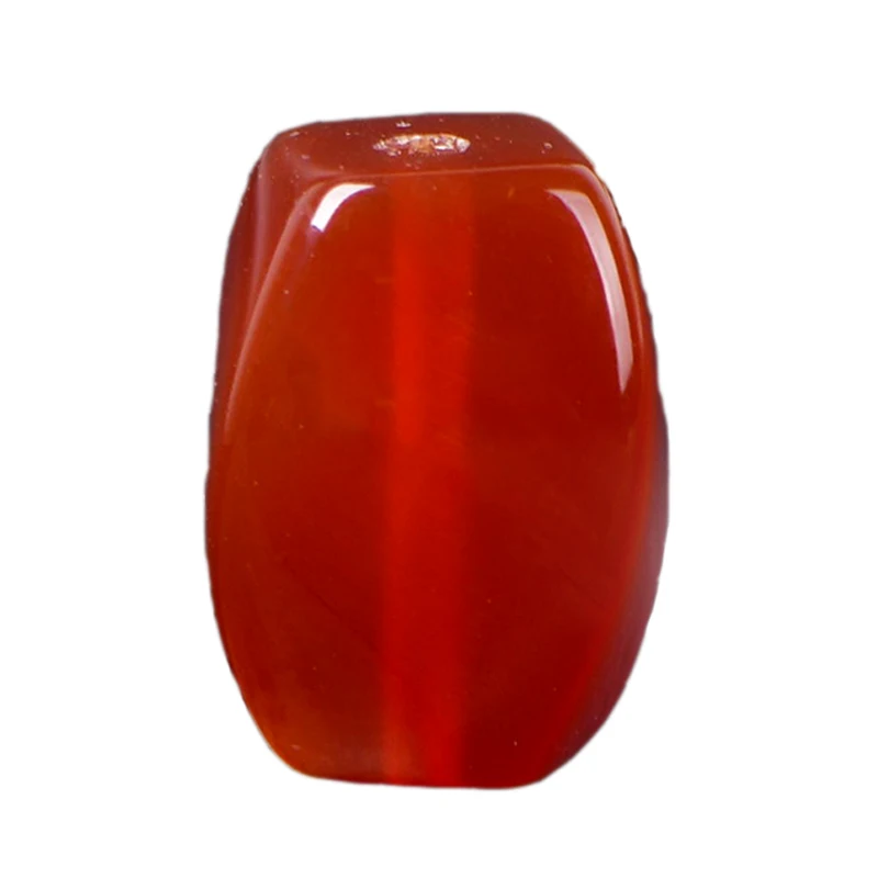 

4A натуральный красный агат, кварц, кристалл, одиночная бусина, самодельные бусины для изготовления ювелирных изделий