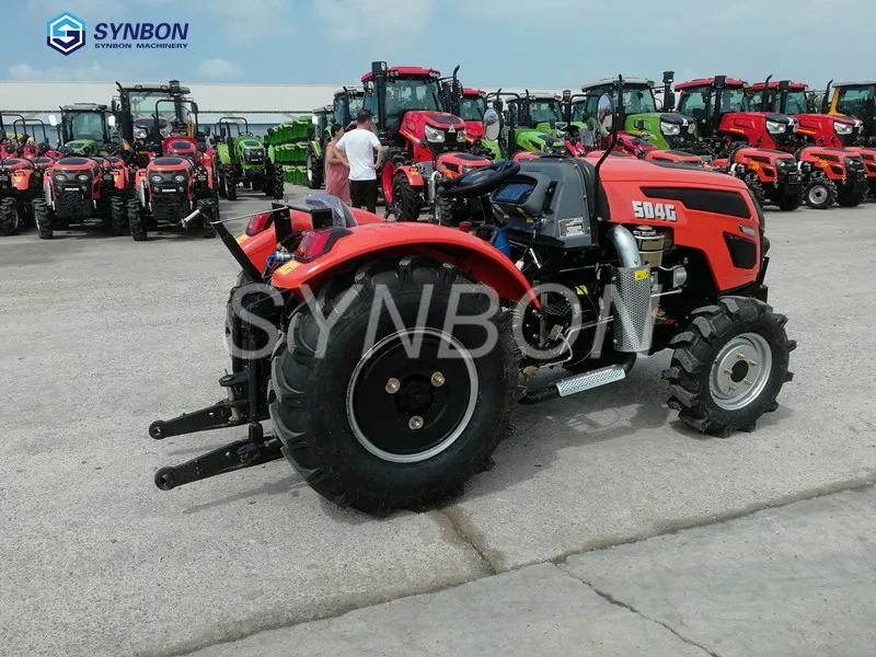 Сельскохозяйственный гидравлический трактор SYNBON для лесных массивов 4WD 50 л.с.