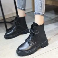 2022 new pu leather womens shoes and ankle boots fashion shoes womens short boots platform shoes platform shoes platform boots