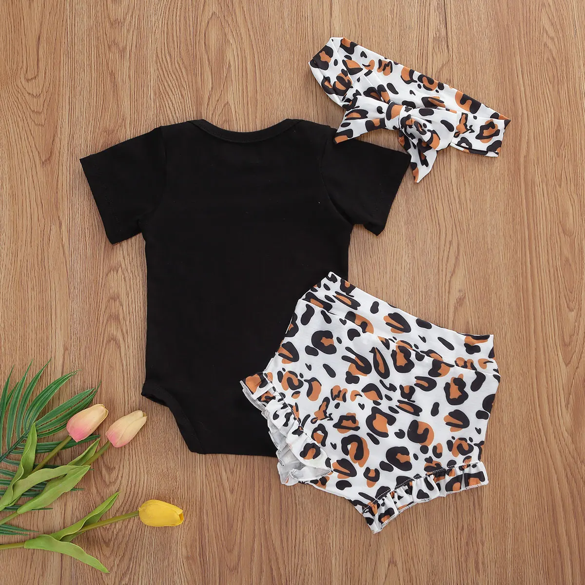 3 шт. шорты и повязка на голову для новорожденных 0 18 месяцев|Комплекты одежды| |