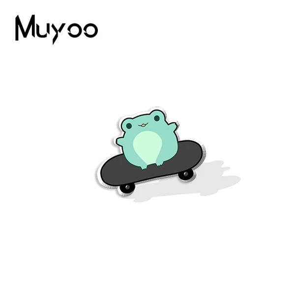 Новинка 2021 кавайные красивые зеленые лягушки косплей ручной работы эпоксидные