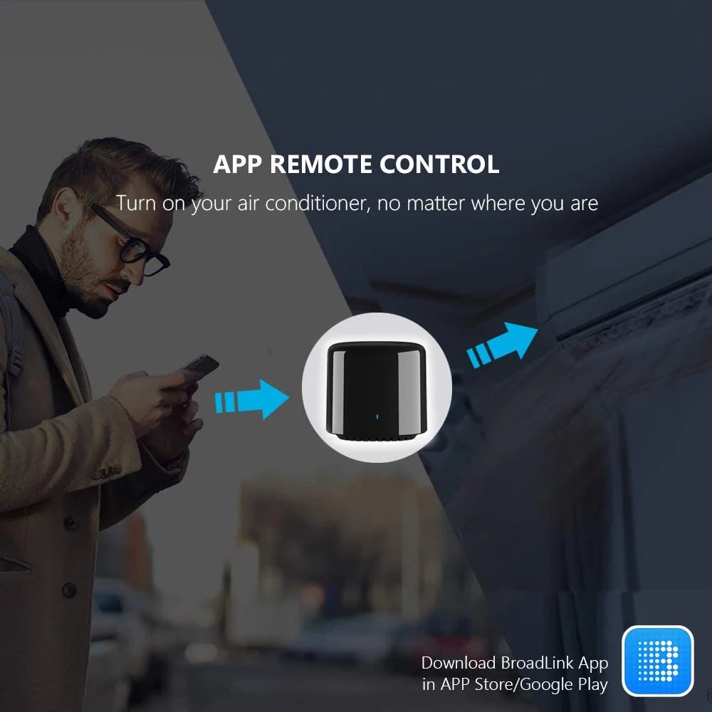 Пульт дистанционного управления Broadlink для умного дома BestCon RM4C MINI RM4 IR + 4G голосовой