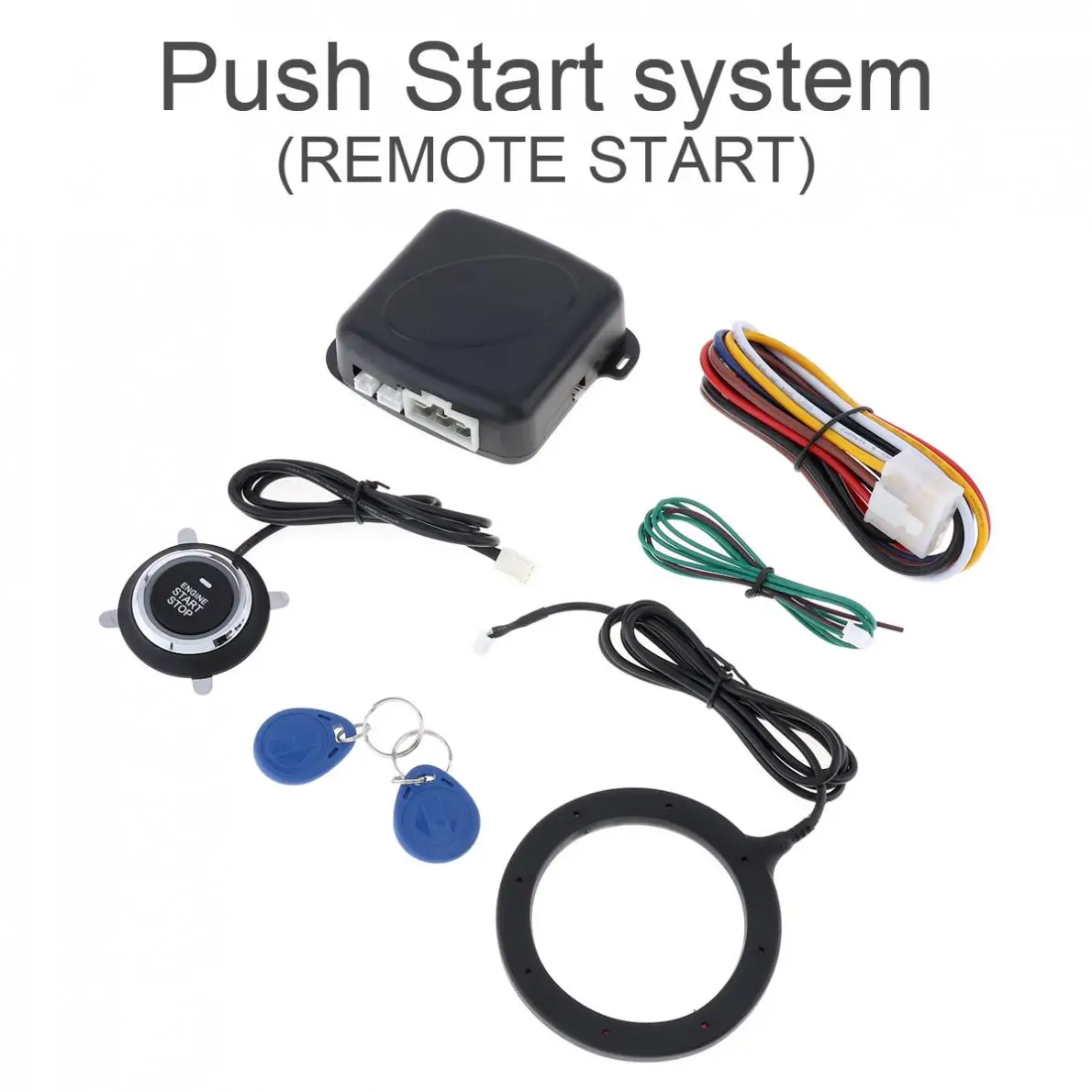 Универсальная автомобильная сигнализация с защитой от кражи 12 В RFID|start stop rfid|start