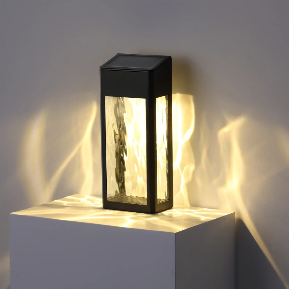 1/2 шт солнечный светильник палубы s наружный водонепроницаемый настенный яркий