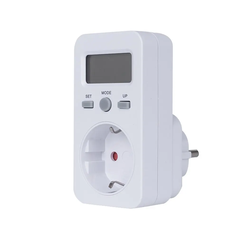 KWE-PMB03 Plug Socket Digital Voltage Wattmeter Power Consumption Watt Energy Meter AC Electricity Analyzer Monitor | Инструменты