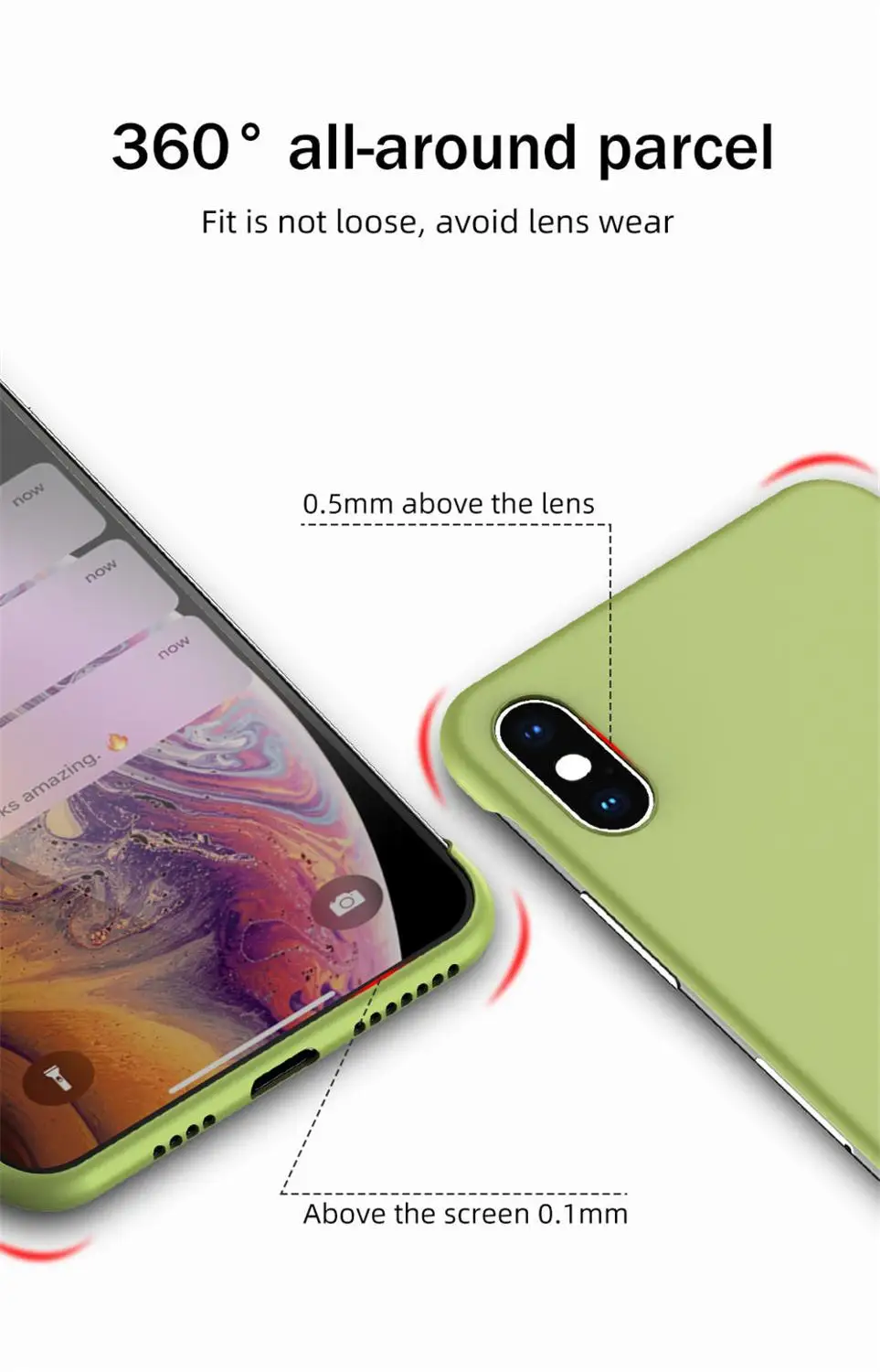 LHLMHL Жесткий ПК с эффектом потертости безрамный чехол для телефона iphone 6 S 7 8 Plus XR X XS