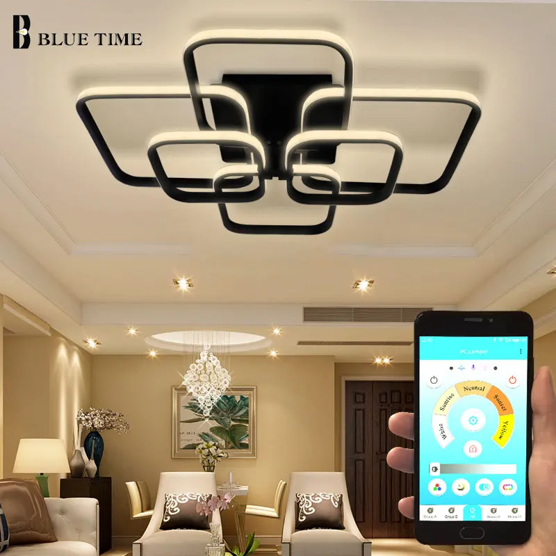 Современный светодиодный потолочный светильник 110 В 220 современный для гостиной