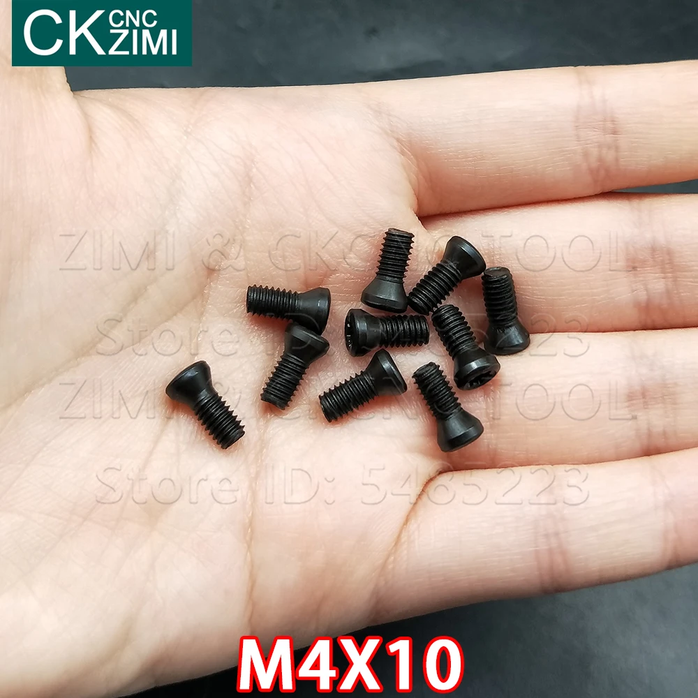 M4 * 10 мм M4X10 винт с ЧПУ вставной Torx для замены карбида вставки токарный станок