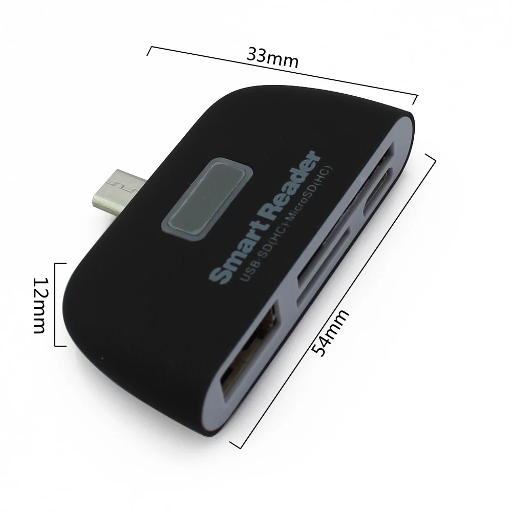 USB концентратор 4 в 1 CHUYI 2 0 OTG/SD/TF карт|USB-хабы| |