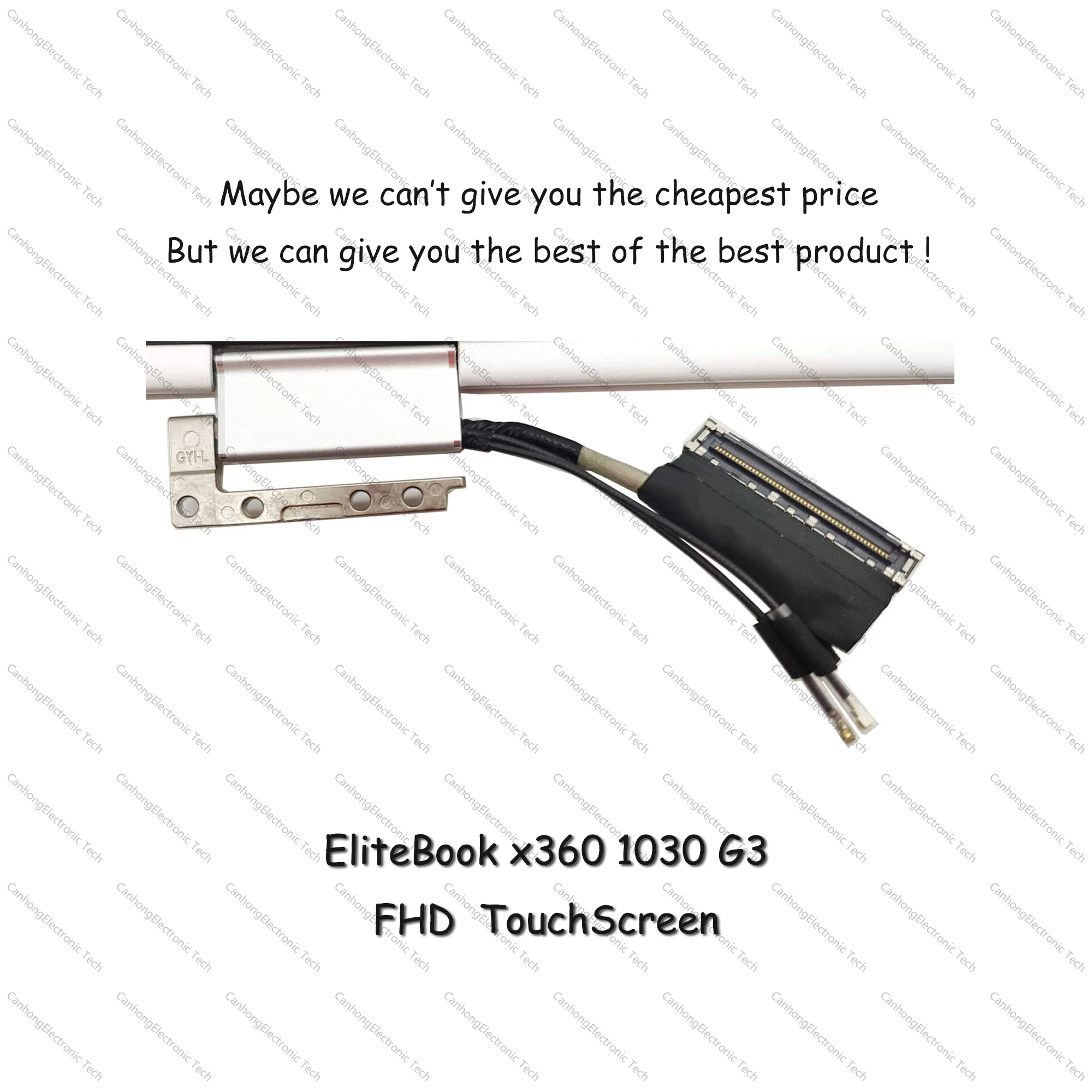 13 3 &quotFHD для HP EliteBook x360 1030 G3 сменный сенсорный ЖК-экран в сборе с петлями ленты