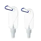 Упаковка из 10 шт. тумана бутылка с пульверизатором для путешествий Пластик прозрачный брелок спрей бутылки Портативный многоразового пусто герметичные Squeeze контейнер