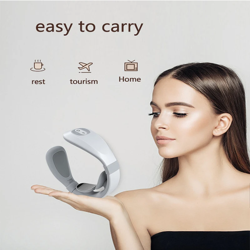 Умный Электрический массажер для шеи и плеч низкочастотный импульсный