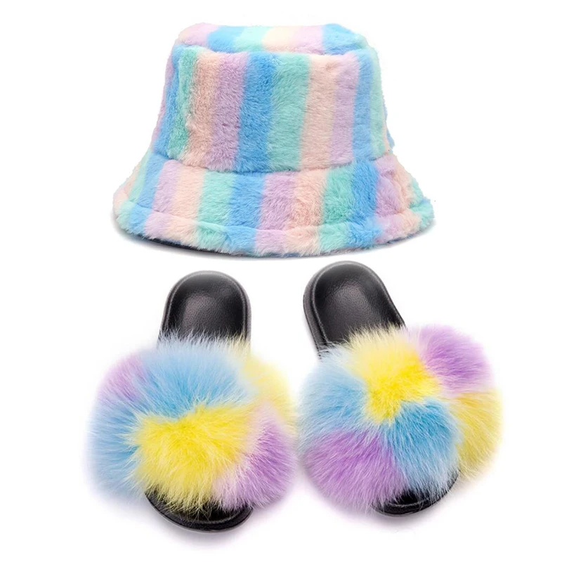 

Женские меховые шлепанцы с мехом ягненка, мягкие плюшевые шлепанцы с меховой подкладкой, Повседневные Плюшевые Теплые сланцы, Симпатичные ...