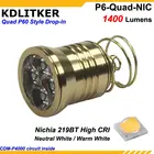 KDLITKER Quad Nichia 219BT 1400 люмен светодиодный модуль с высоким индексом цветопередачи (диаметр. 26,5 мм)