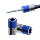 Магнитное кольцо, стандартная головка, стальная втулка, бита для электрического шуруповерта, антикоррозийная Магнитная дрель, деталь для электроинструмента