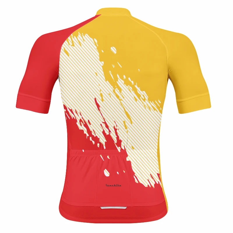 Майо ciclismo hombre Runchita pro Велоспорт Джерси короткий рукав MTB велосипедная майка Maillot tricota ciclismo para hombre