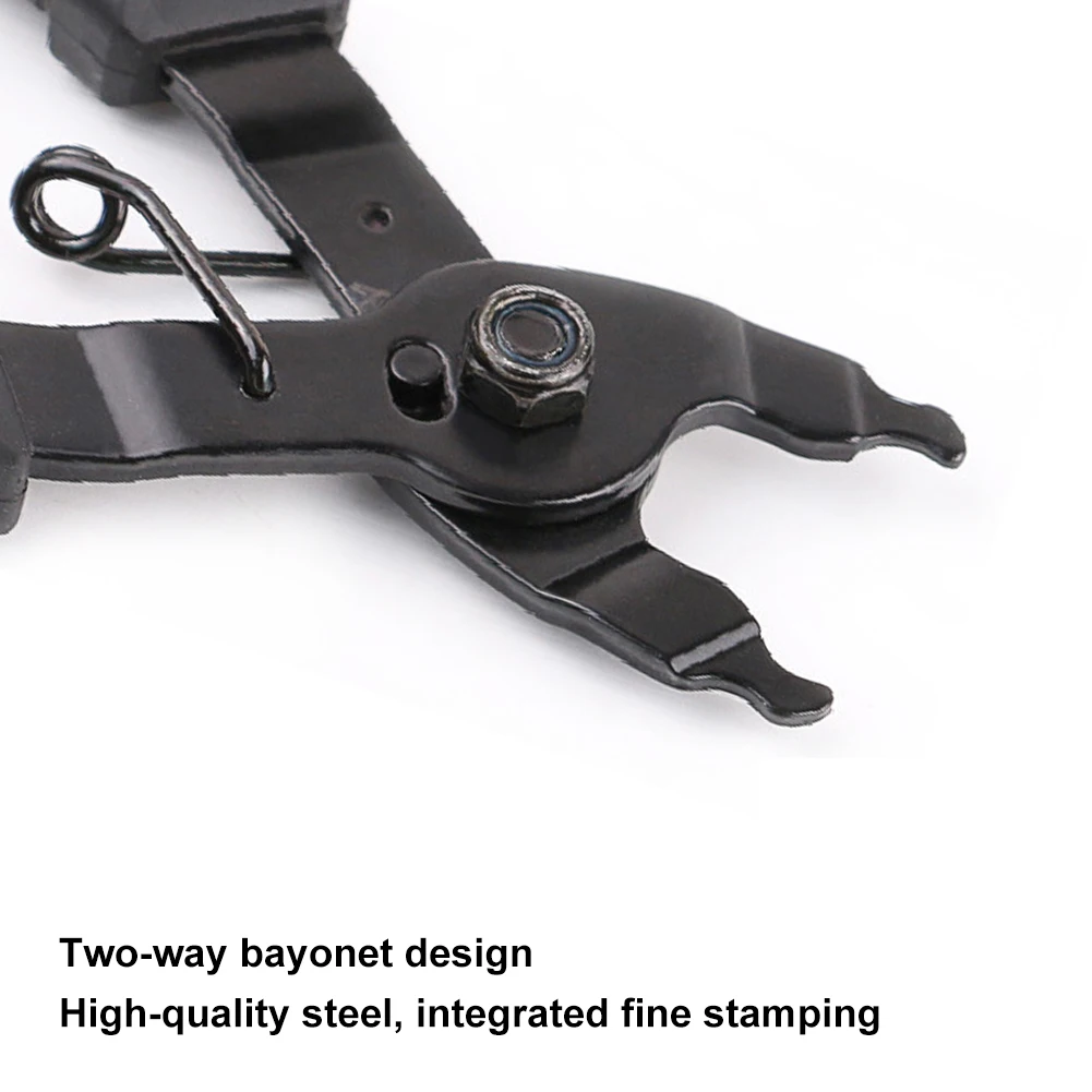 

Bicycle Chain Clamp Bike Chain Quick Link Tool Mount Rivet Closure Overhaul Removal Install Plier Bike Repair Service Tool