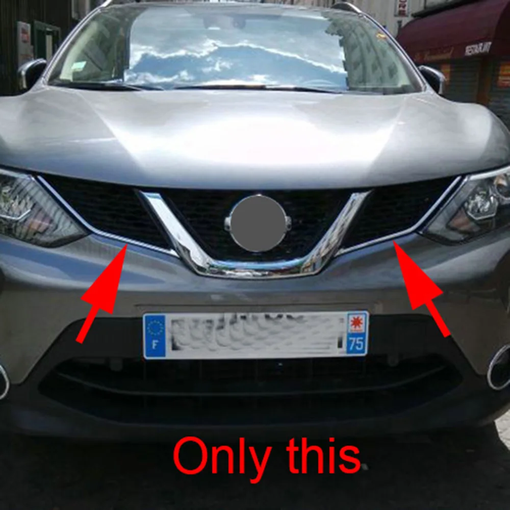 Автомобильные аксессуары Хромированная передняя решетка радиатора крышка гриля