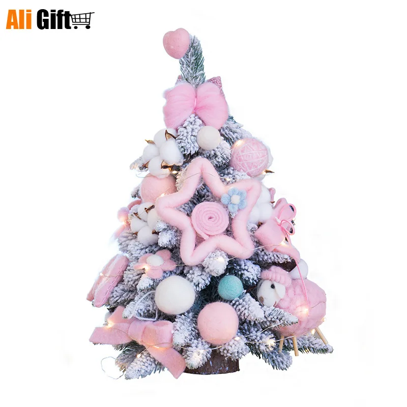 DIY миниатюрная снежинка маленькая имитация елочные украшения из Treewool для