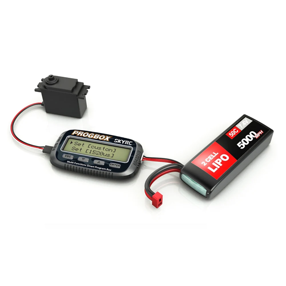 SKYRC PROGBOX Six in one Smart Program Box SK 300046 для радиоуправляемой модели ESC Настройка Lipo Battery