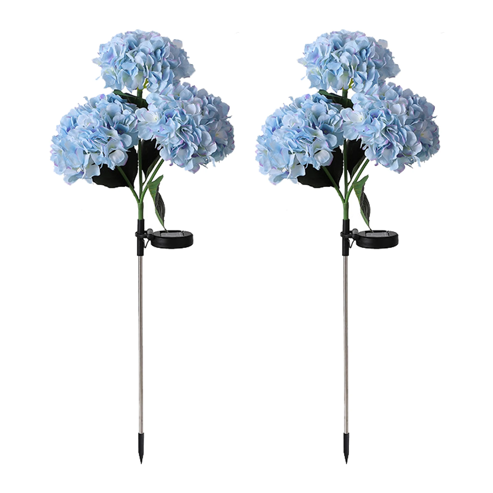 

2 шт., светодиодный фонарь на солнечной батарее для украшения сада