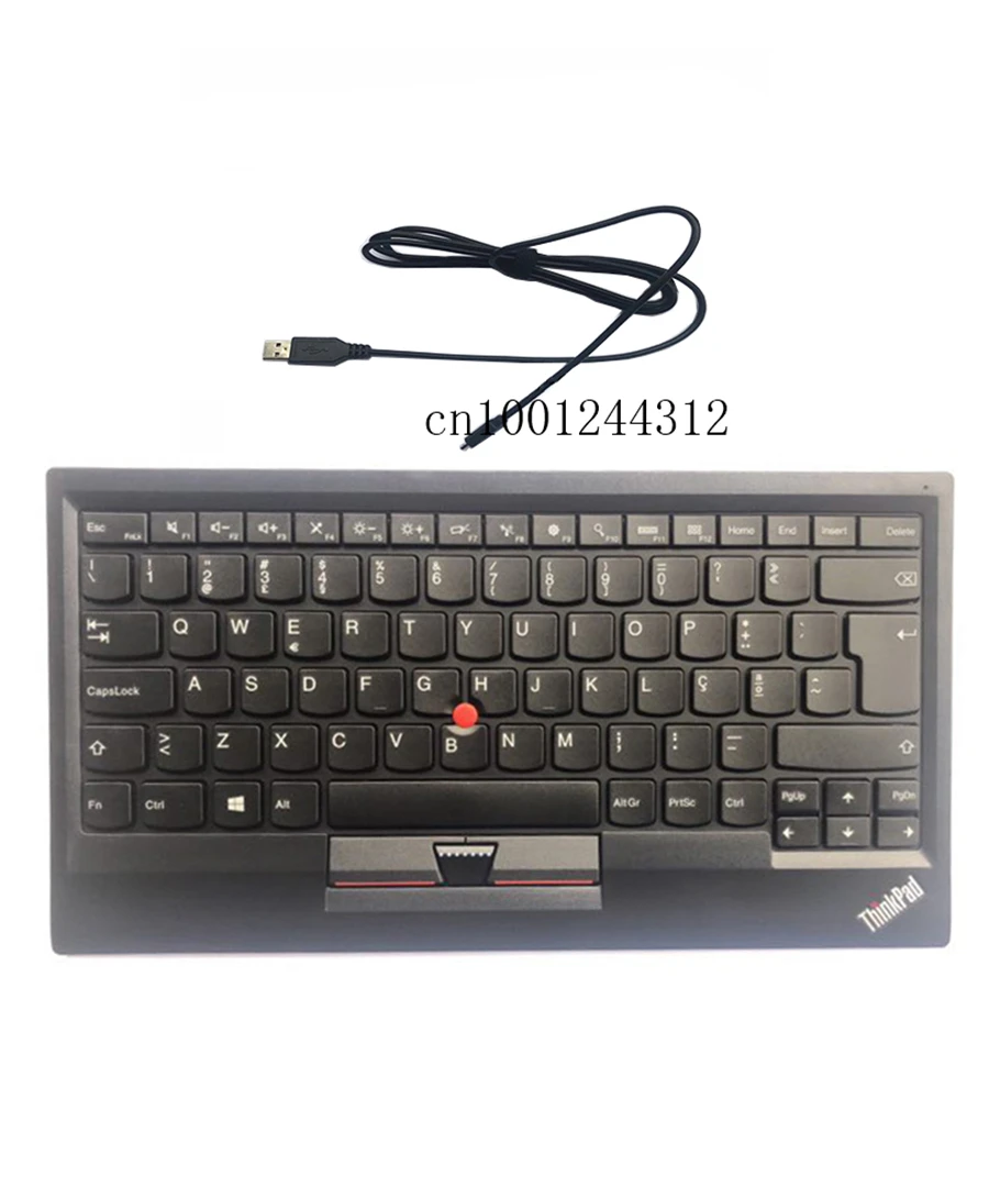 Для lenovo ThinkPad Norway USB клавиатура с указателем мыши KU-1255 планшетный ПК ноутбук Trackpoint 03X8737