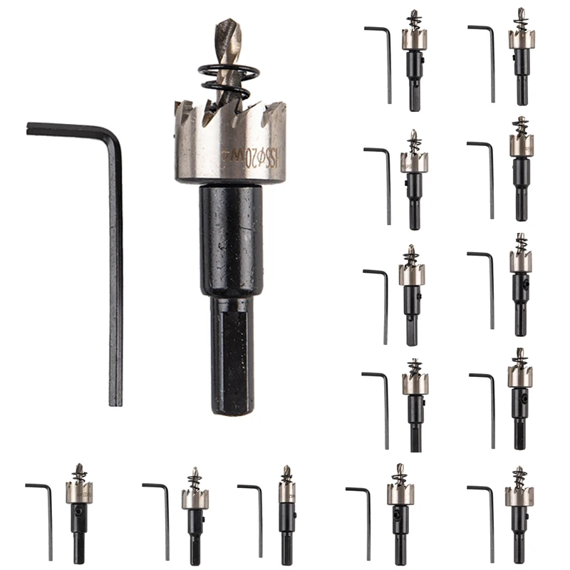 

1 шт., Высокоскоростная дрель из нержавеющей стали, 12-21 мм