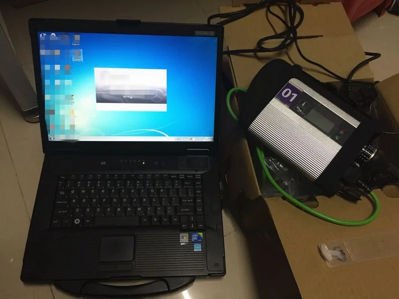OBD2 сканер MB STAR C4 DTS engineer software HHTwin X V06.2021 HDD в подержанном ноутбуке CF52 I5 4G для Mercede