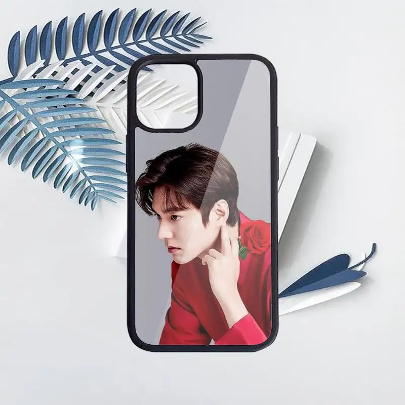

Lee Min Ho famous actor Phone Cases PC for iPhone 11 12 pro XS MAX 8 7 6 6S Plus X 5S SE 2020 XR Luxury brand shell funda