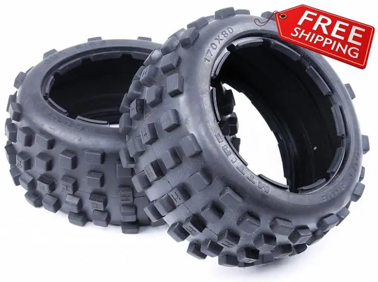 1/5 Baja 5B Задние узкие шины Badland внедорожные колеса для шкалы HPI Rovan KM 2.0SS