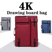 4k portable drawing board bag drawing bag oxford cloth shoulder pencil bag case organizer painting bag art supplies