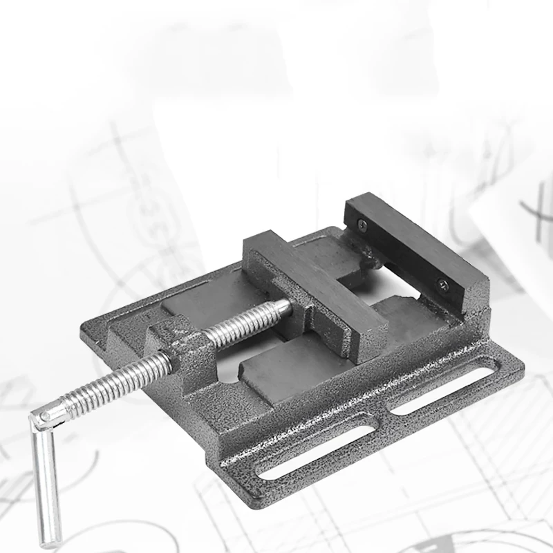Flat-Nose Pliers Cast Iron Woodworking Small Vise Precision Bench Drill Simple Fixture 3 Inches New 1pc |