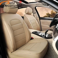 autodecorun perforated genuine leather covers seat for fiat freemont accessories seat cover sets for cars 5 7 seats protectors