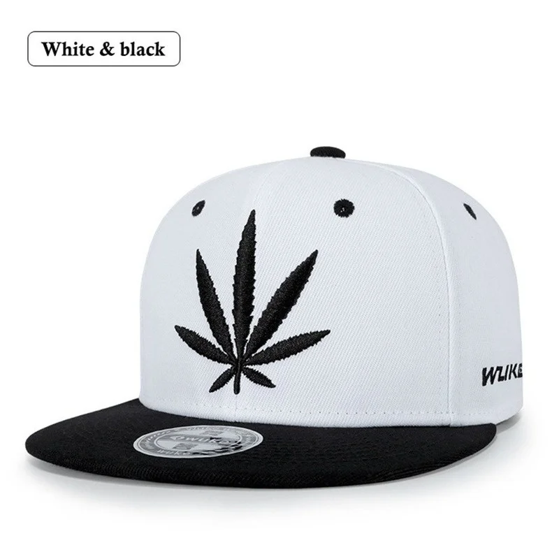 Бейсболка с трехмерной вышивкой кленовых листьев модная кепка-Снэпбэк в стиле