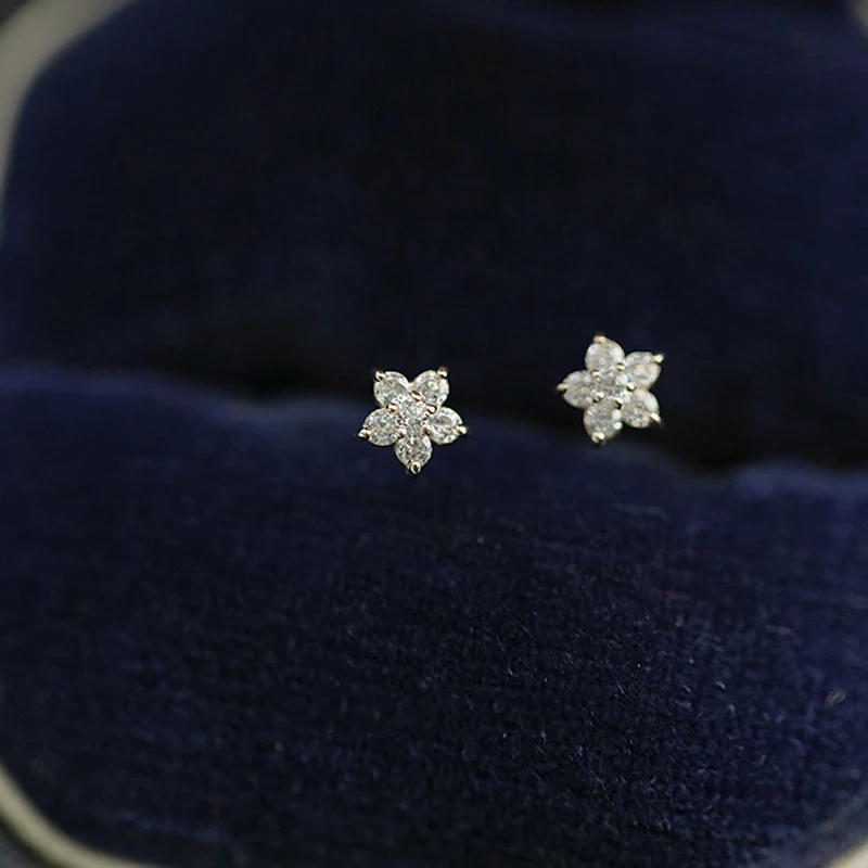 Рисунок 6 - Женские серьги-гвоздики из серебра 925 пробы