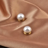 safe hijab brooch strong pearl magnetic hijab clip luxury accessory no hole pins brooches buckle magnet for muslim scarf collar
