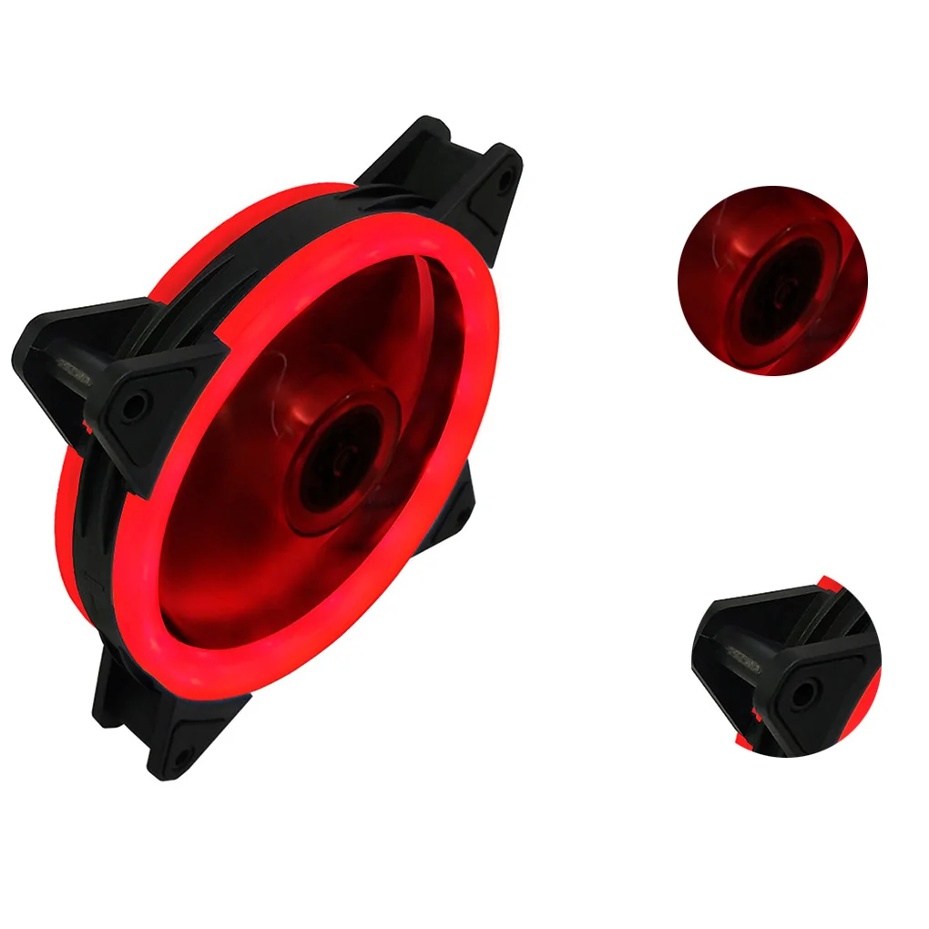 Регулируемый Компьютерный Вентилятор охлаждения 120 мм PC чехол Cooler RGB