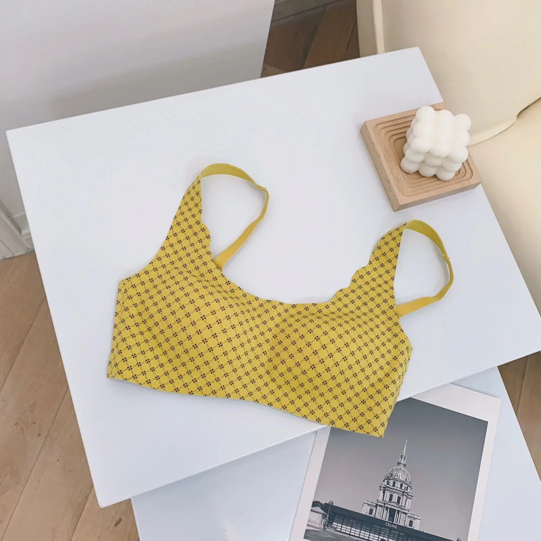 

SVOKOR One-Piece Floral Bra Women's Smooth Seamless Push Up Female Lingerie Wireless Underwear