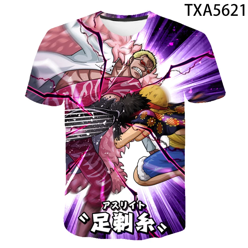 

New Summer Printed One Piece 3D T-shirt Men Women Children Summer Cool Tee Tops Male Streetwear Cool T Shirt Boy girl Kids