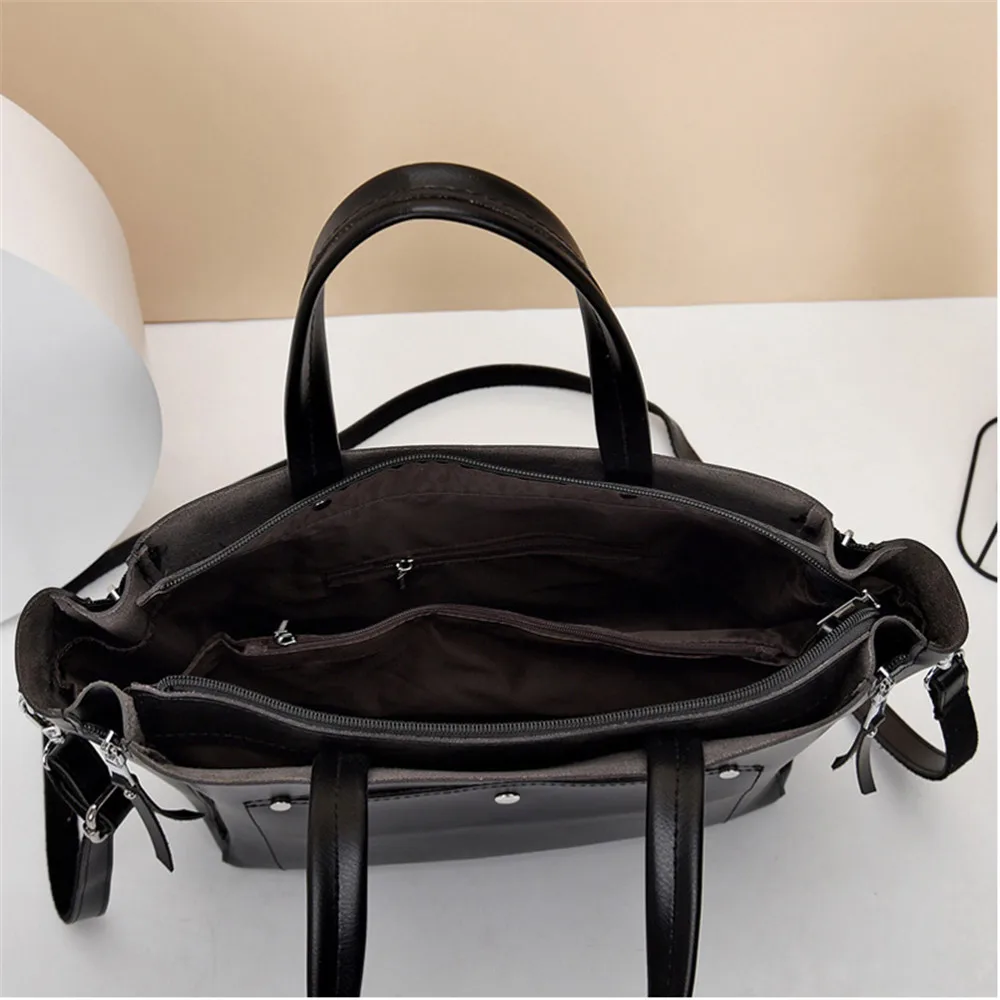 

Large Capacity Women's Handbags High Quality Ladies Genuine Leather Shoulder Bag Luxury Designer Women Crossbody Bags Sac Femme
