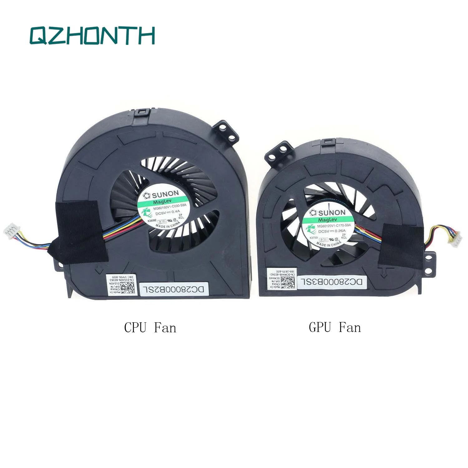 

Laptop CPU+GPU Cooling Fan For Dell Precision M4700 01G40N 0CMH49