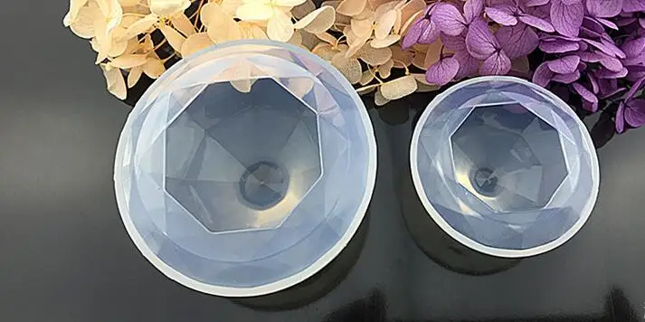 Форма ромба 2 размера силиконовая форма кулон из смолы для изготовления