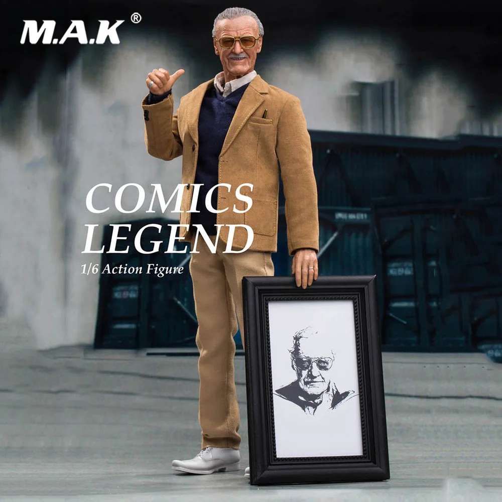 Для коллекции 1/6 весы WO-001 COMICS LEGEND Stan 12 дюймов фигурка модель весь набор для фанатов праздничные подарки