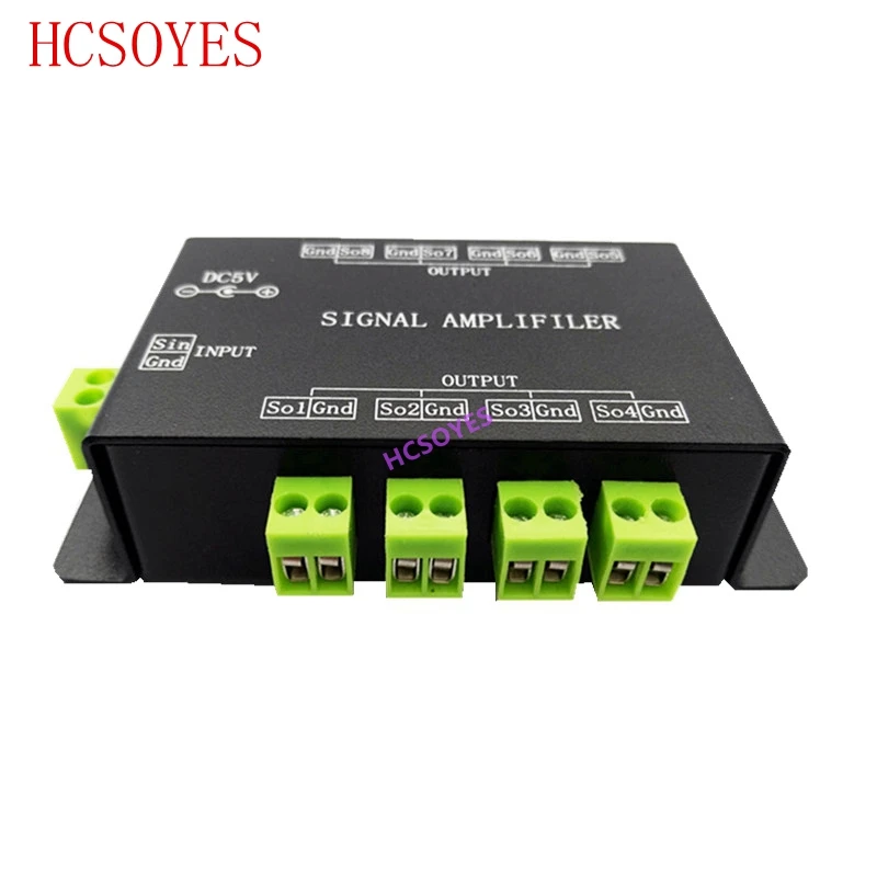 Усилитель сигнала DC5V-24V через SPI выходной сигнал симфония 8 групп управления