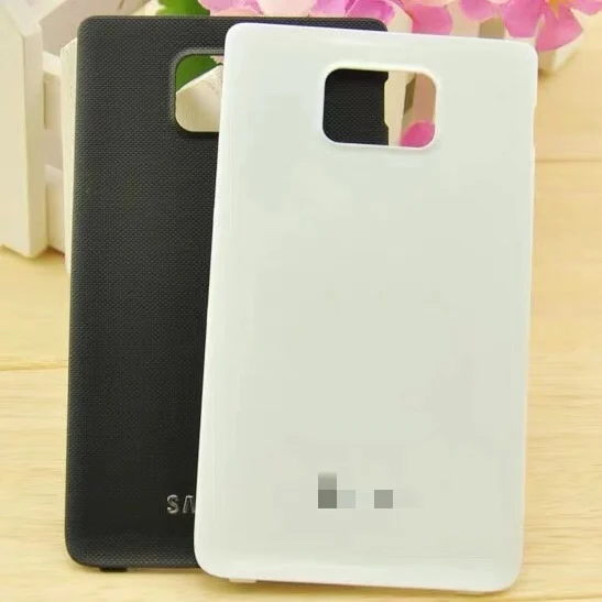 Для samsung Galaxy S2 S II Plus I9100 I9105 I9100P I9105P оригинальная крышка корпуса мобильного телефона Чехлы для аккумуляторов задняя панель