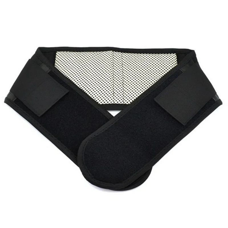 Waist belt Регулируемый турмалиновый саморазогревающийся магнитный пояс для поддержки талии, двухполосный магнитный пояс, наколенники для шеи, массажный пояс - Цвет: Waist belt