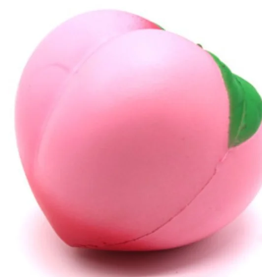 Большая сжимаемая клубника медленно восстанавливающая форму игрушка 19 см