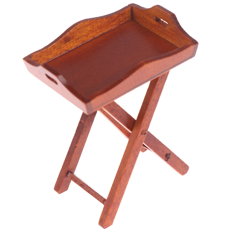 1:12 Кукольный домик Миниатюрная модель мебель кухонный деревянный поднос еда