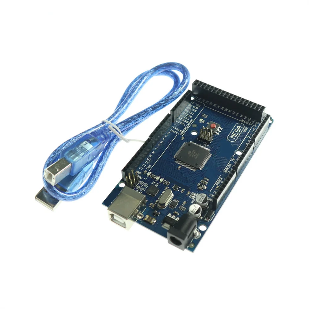 Макетная плата KJ296 Arduino Mega 2560 R3 ATmega16U2 + USB-кабель сделай сам стартовый комплект